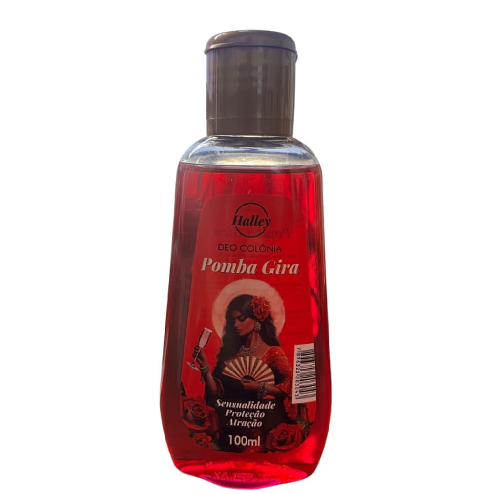 Deo-Colônia Orixá Pomba Gira Halley autêntico 100ml Proteção