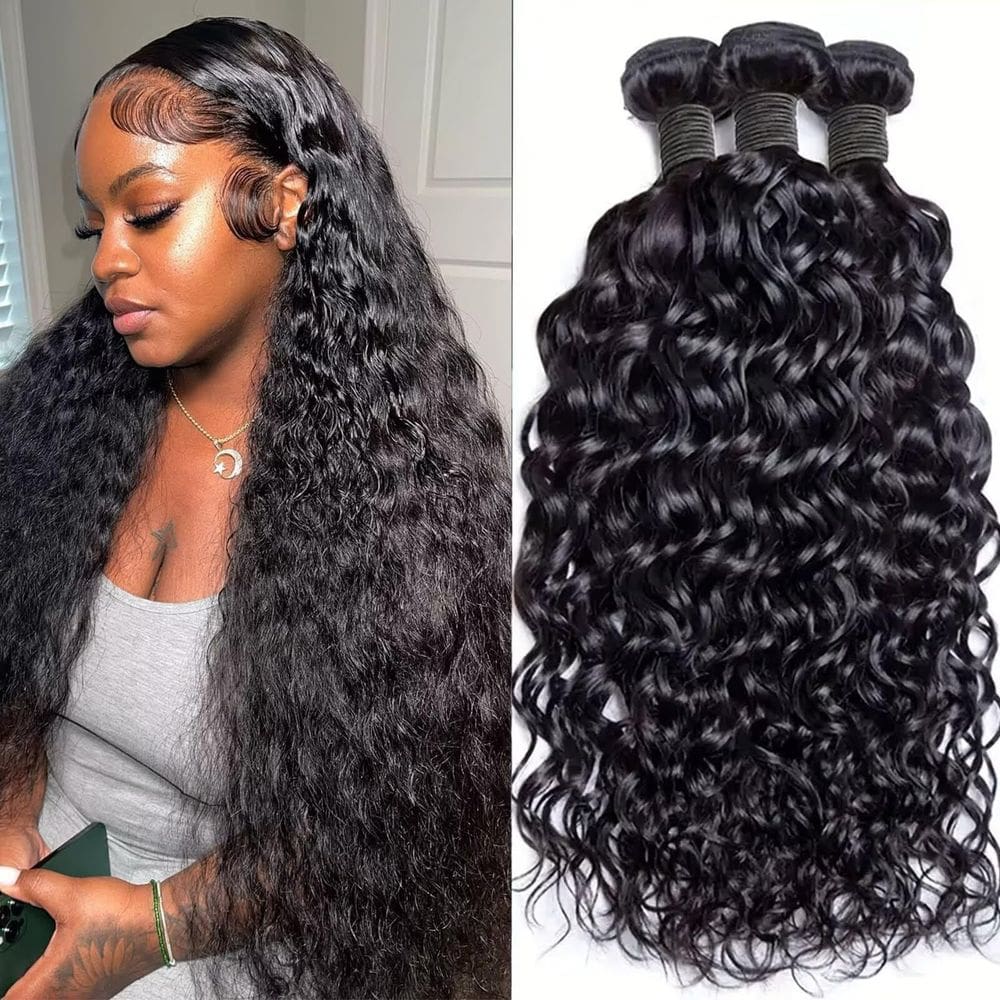 Pacotes de cabelo CTTARETAKE Water Wave 100% Brazilian Virgin Hai