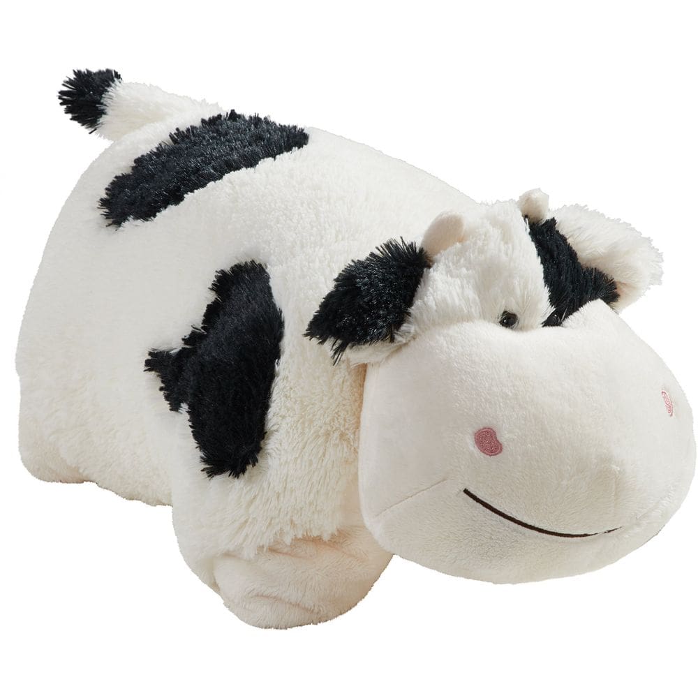 Almofada de pelúcia Pets Originals Cozy Cow, brinquedo de pelúcia de 18 polegadas