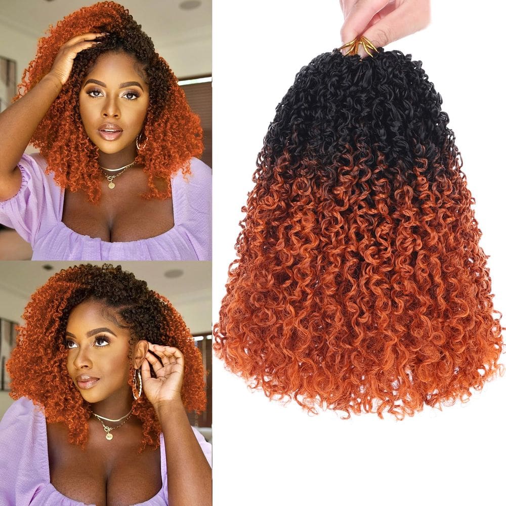 Crochet Hair Unionbeauty Pretwisted Yanky Twist 25 cm, 8 pacotes