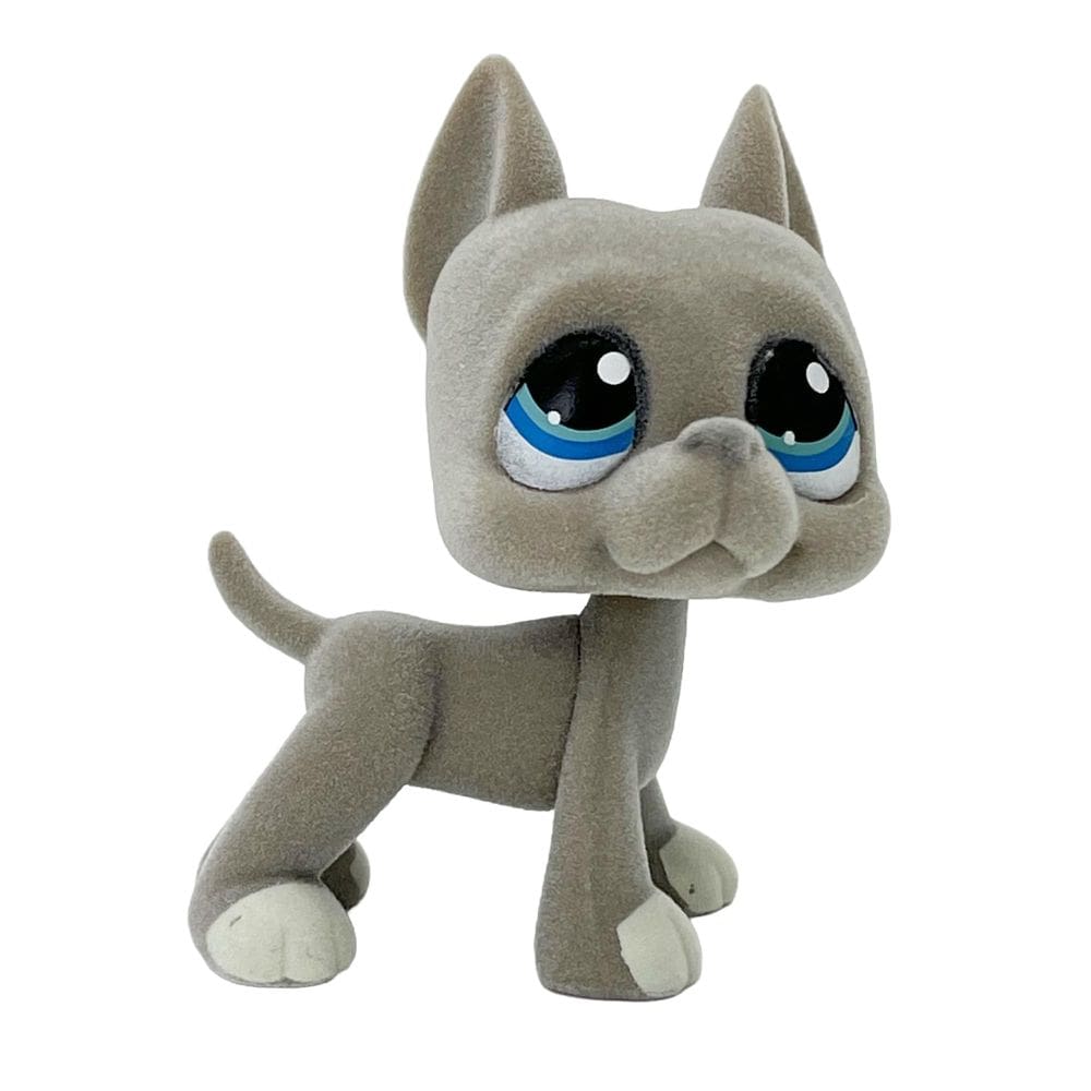 Figura de animal flocado Great Dane Dog Toy, 5 cm, PVC