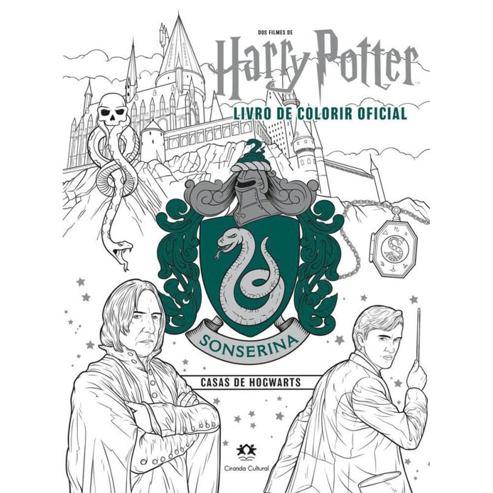 Harry Potter Casas de Hogwarts - Sonserina