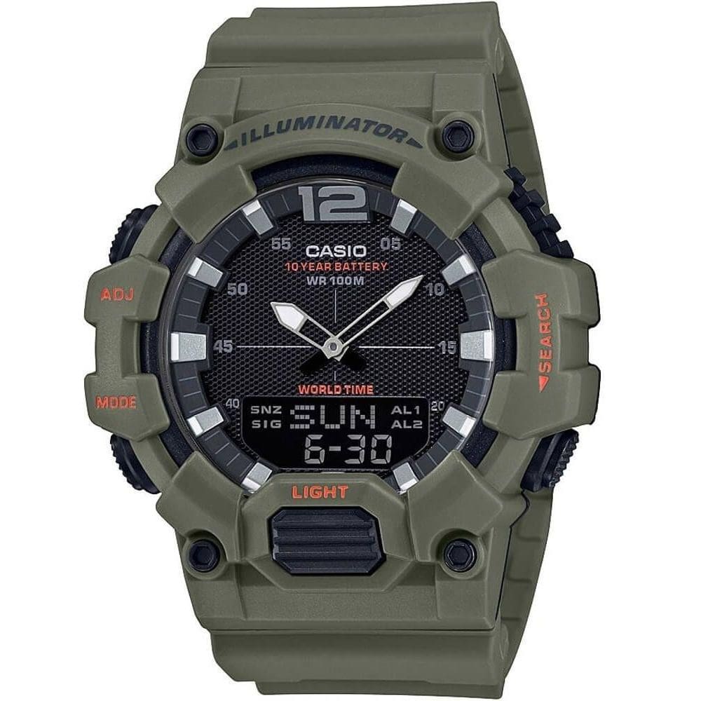Relógio Casio Masculino Ref: Hdc-700-3a2vdf Anadigi World Time