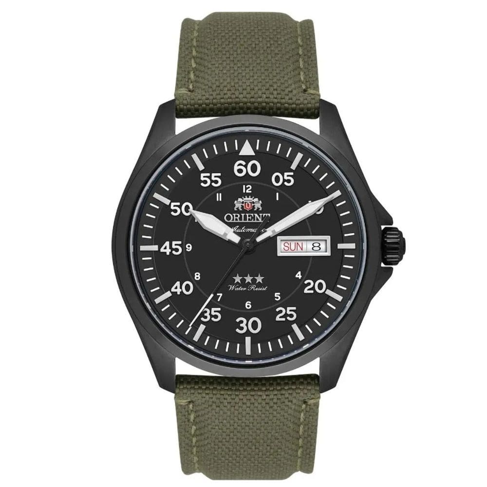 Relógio Orient Masculino Automatico Militar Yn6pn009 P2ex