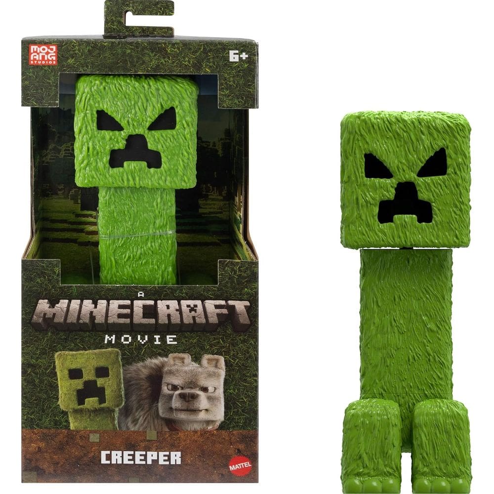 Creeper Figura de ação 30,5 cm um filme de Minecraft JFR66