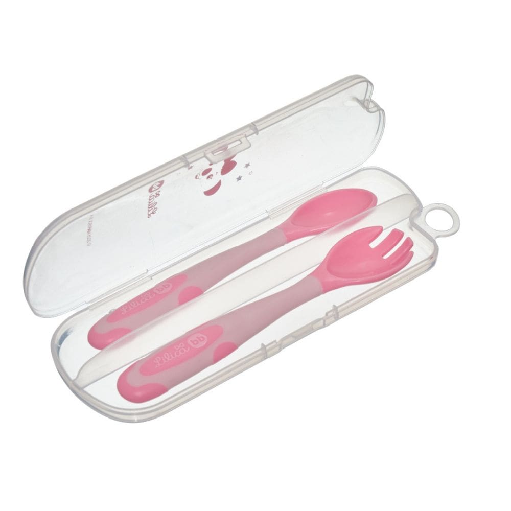 Talheres Flexíveis Lilica Ripilica BB Kit Infantil Meninas