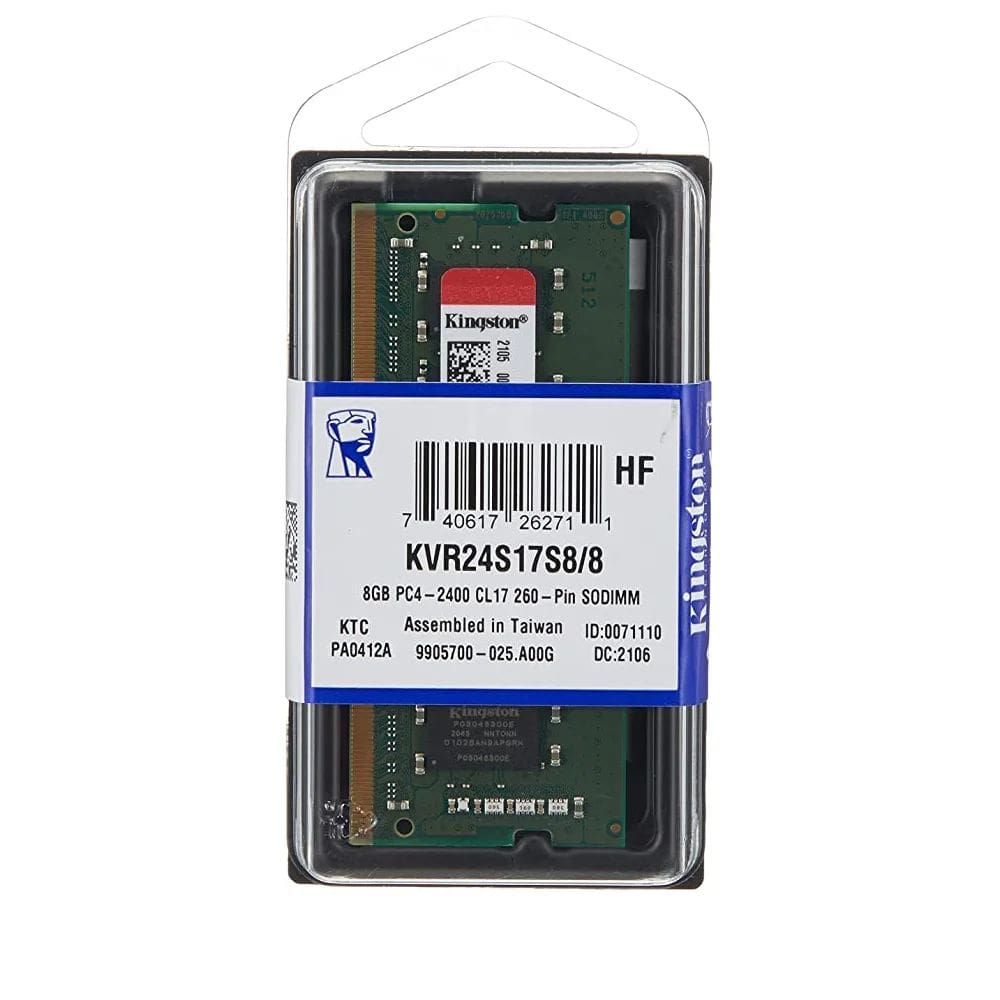 Memória RAM Kingston DDR4 8GB Notebook 2666MHz
