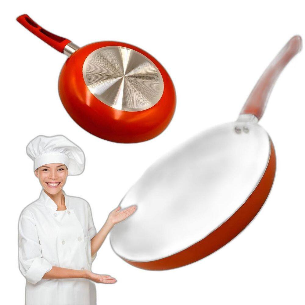 Frigideira Revestimento Cerâmica Elegância Praticidade 28Cm