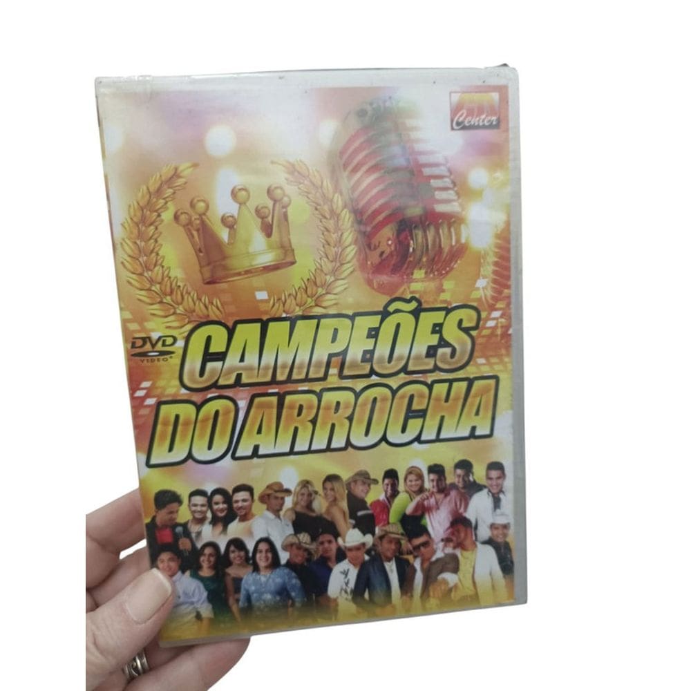 DVD - Campeões do Arrocha (Acácio,100 Parêa ,Rasta Chinela