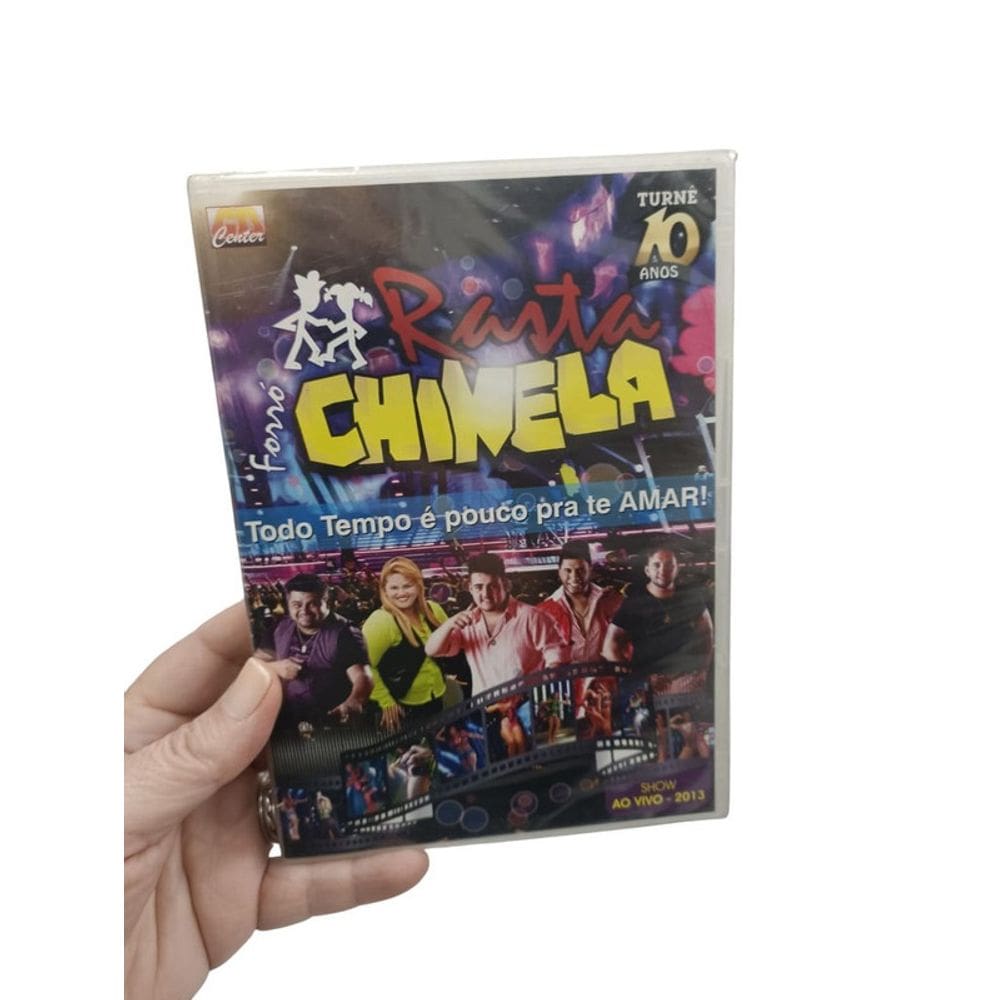 DVD - Forro Rasta Chinela Turnê 10 anos -Todo Tempo é Pouco