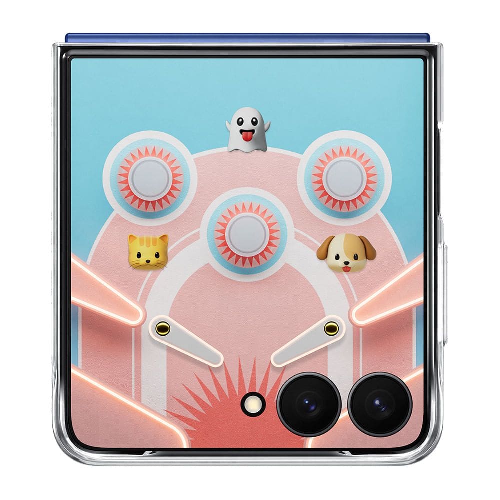 Capa Protetora Flipsuit Galaxy Z Flip7 - Transparente