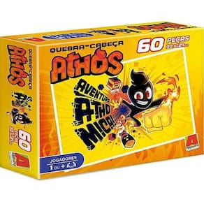 Jogo Quebra Cabeca 60 Pcs Athos - Algazarra