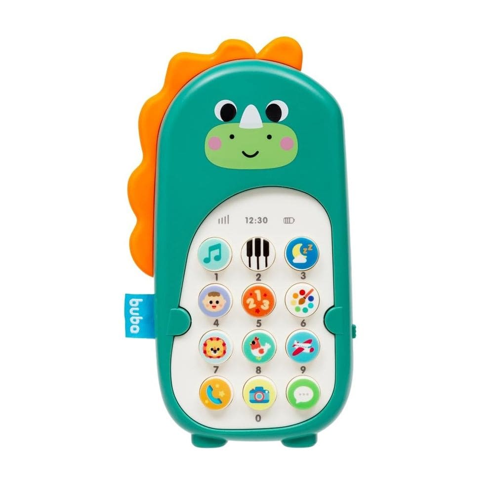 Celular Infantil Bilíngue Musical Interativo Buba Dino