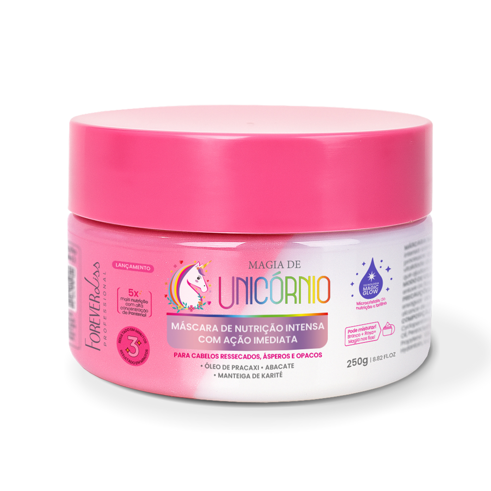 Máscara de Nutrição Magia de Unicórnio Forever Liss 250g