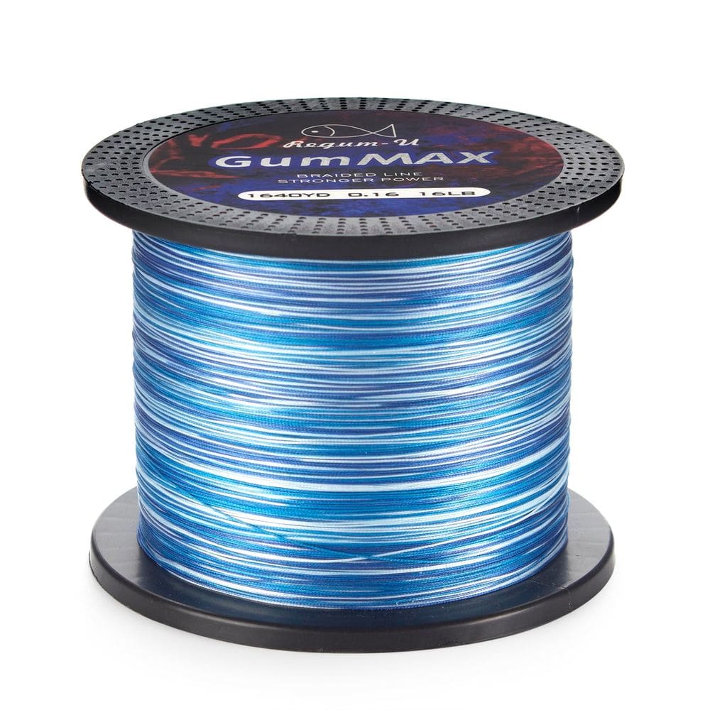Linha de pesca Regum-U GumMax 8X Stealth 50 lb/23 kg 1500m