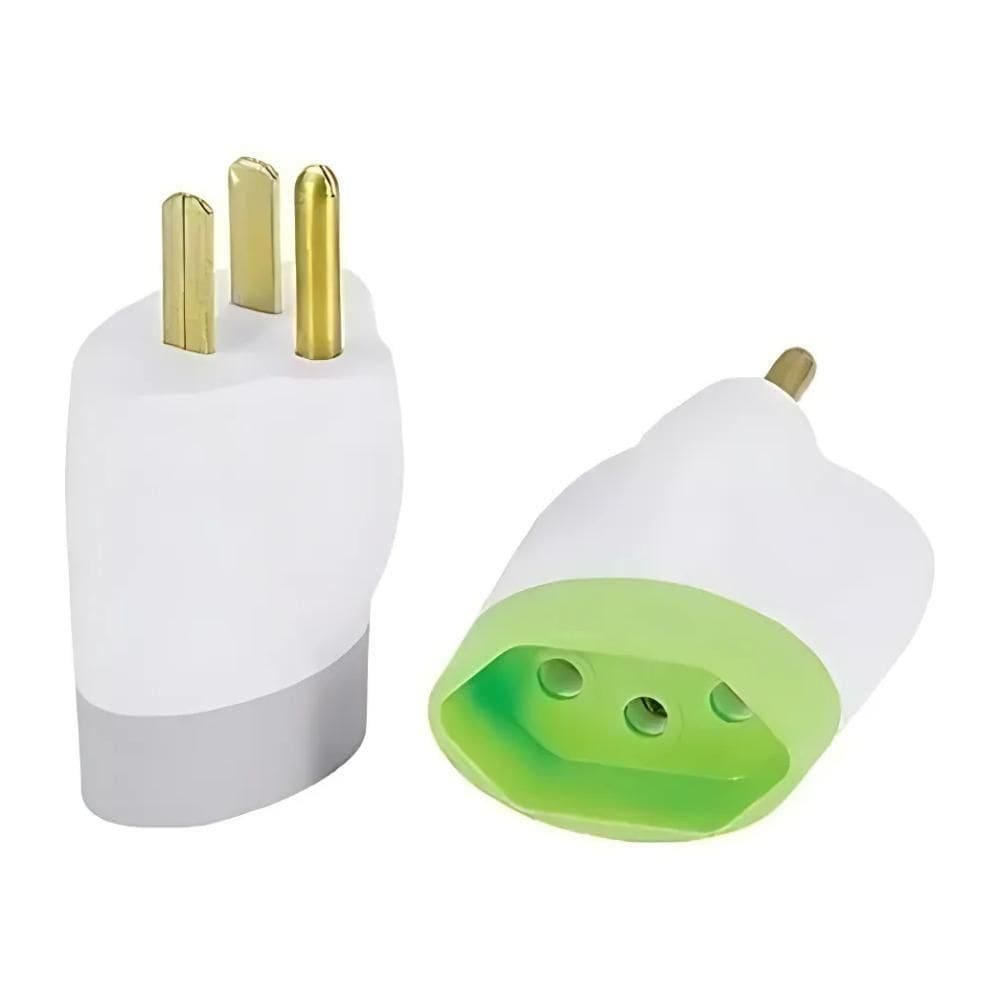 Pino Adaptador Daneva 2p+t 15a - 250v Dn1633 Cor diversa