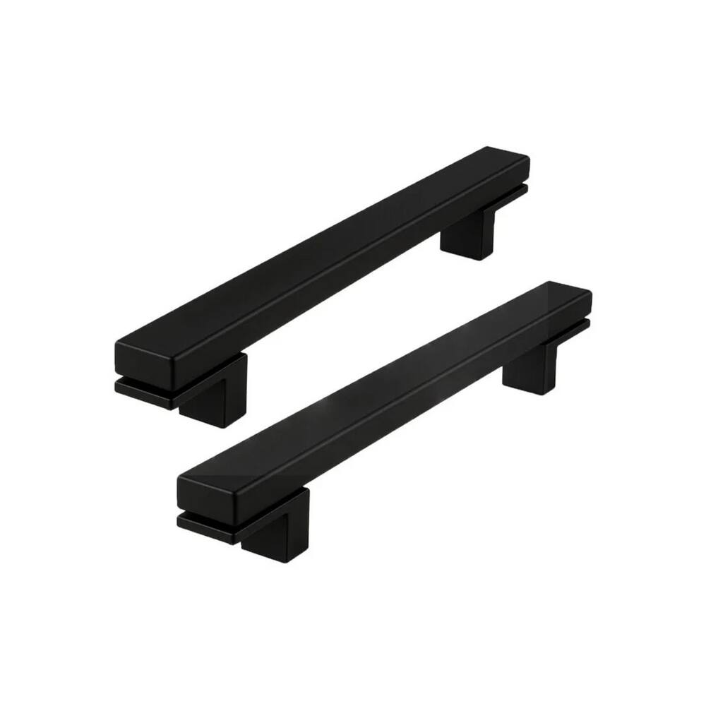Puxador Para Porta Living Duplo 1000mm Preto Zen Design
