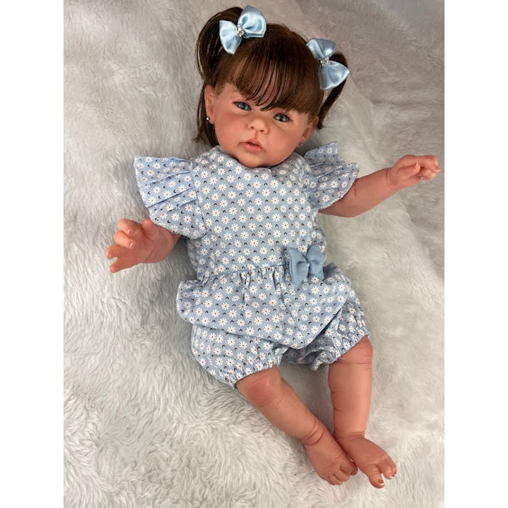Linda Bebe Reborn Menina Realista Corpinho De Pano Macio