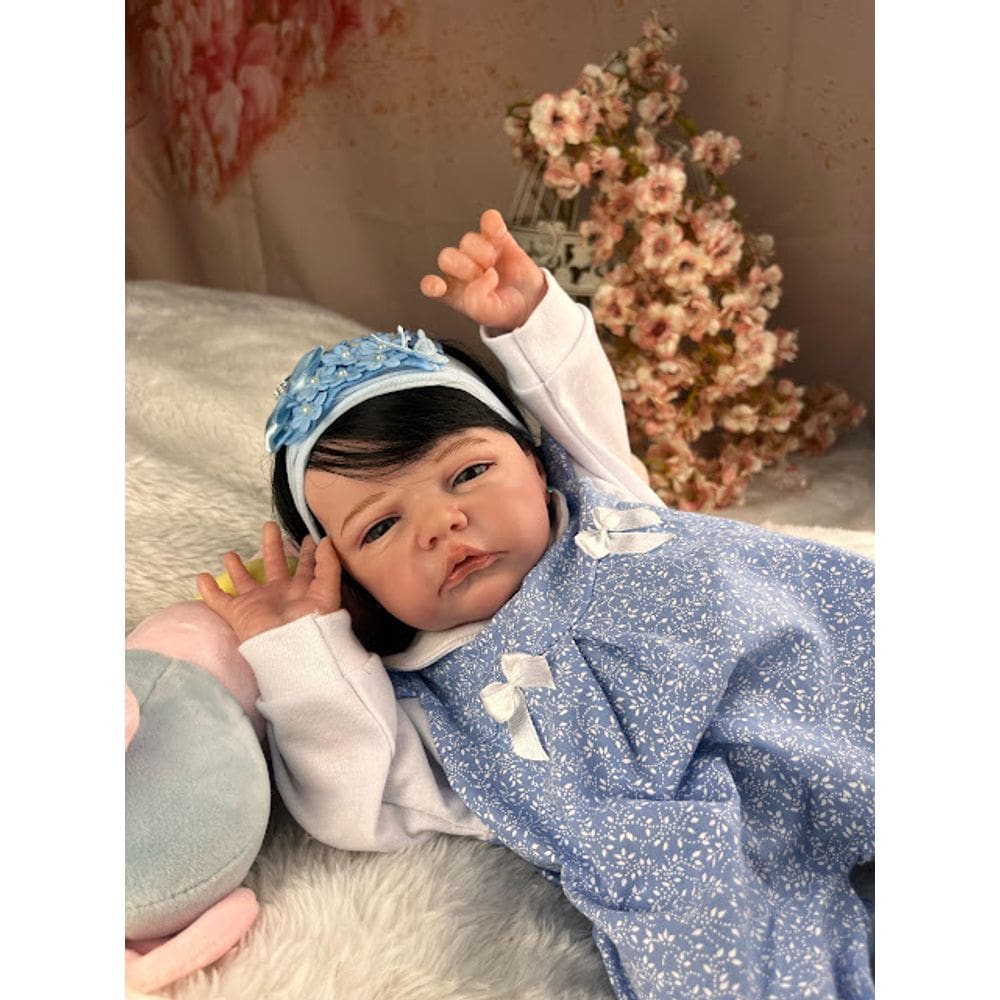 BEBE REBORN autêntico MENINA REALISTA CORPINHO DE PANO