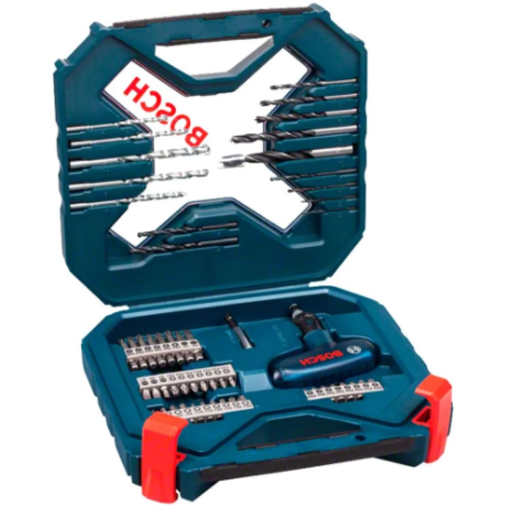 Jogo Bits Mini X-line P/ Parafusar 54 Peças BOSCH 2607017507