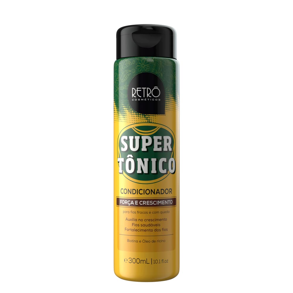 Condicionador Retrô Cosméticos Fortalecedor e Hidratante Super Tônico - 300mL