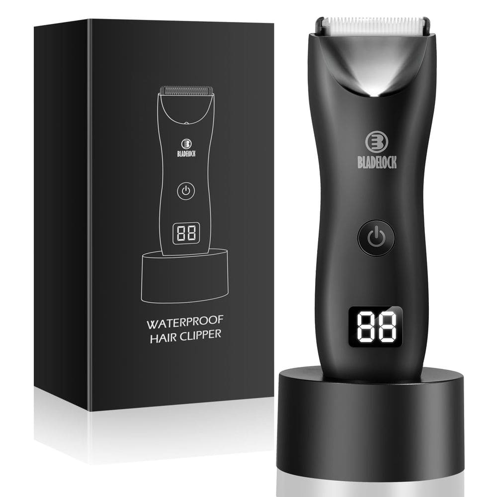 Aparador de bolas elétrico ENSSU Manscape para homens à prova d`água