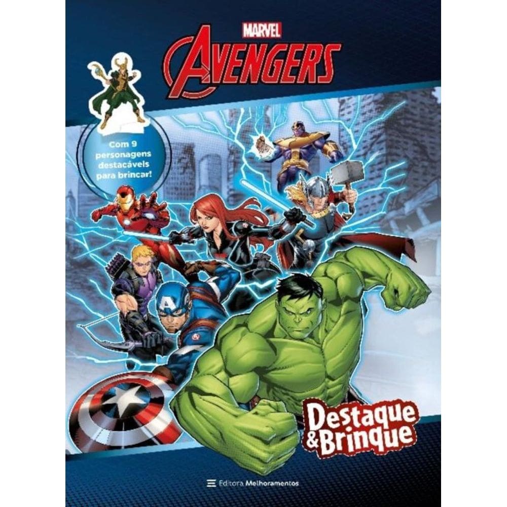 Destaque e Brinque - Avengers