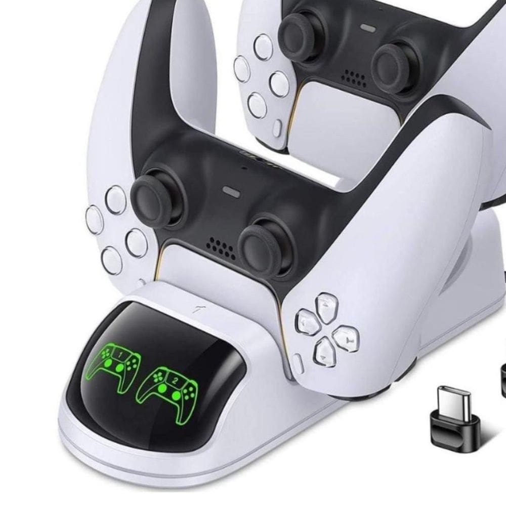 Base de Controles PS5 Carregamento para 2 Controles