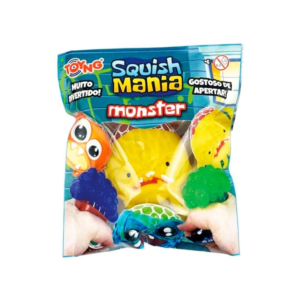 Squish Mania Monster 2 Unidades diversos - Toyng 50830