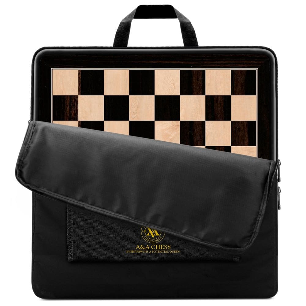 Torneio de Madeira A&A Tabuleiro de Xadrez 48cm