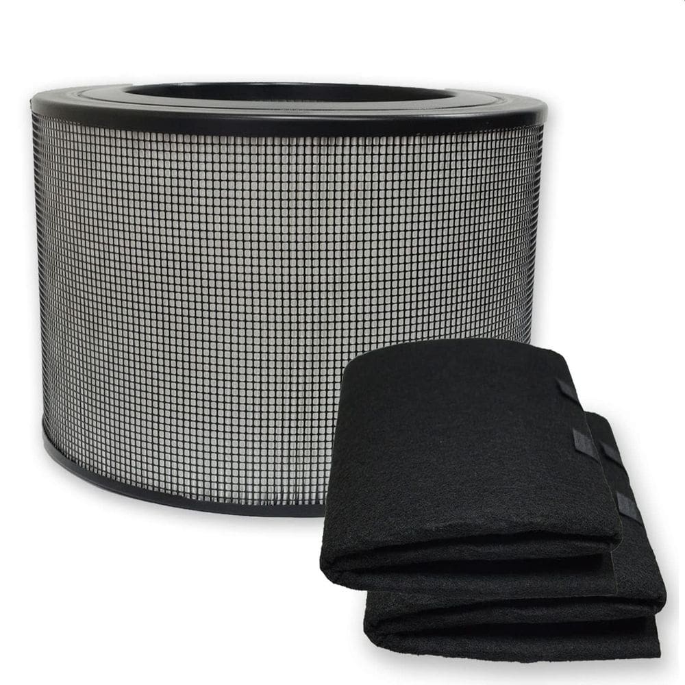 Kit de filtro HEPA verdadeiro de substituição PUREBURG 24000 para Honeywell 50250-S e Kaz 50255 50255-HD