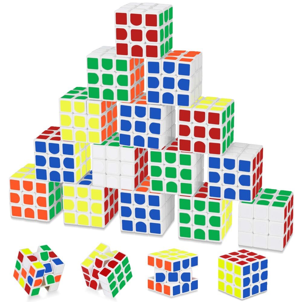 Puzzle Toy Libay Mini Cube, pacote com 20 lembrancinhas para crianças