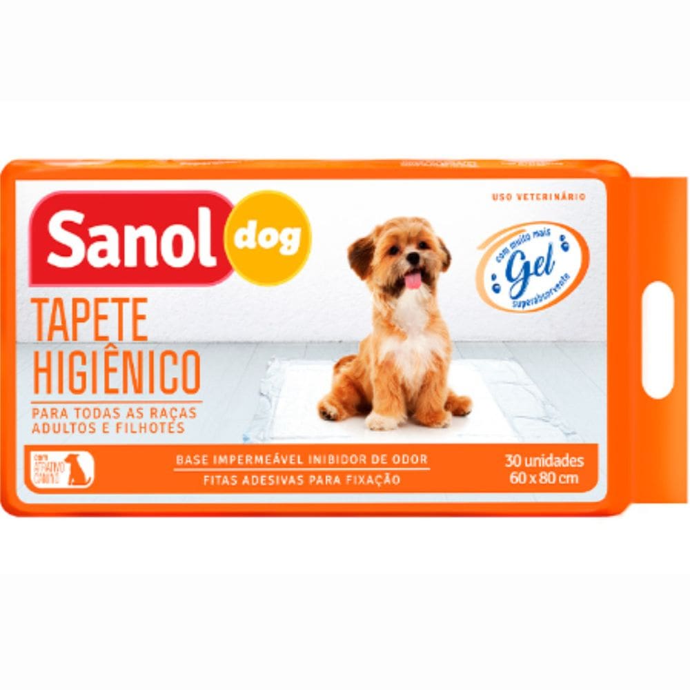 Tapete Higiênico Sanol Dog Descartável 30un