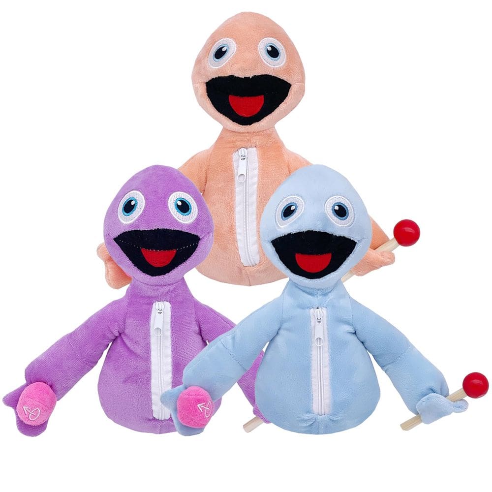 Conjunto de brinquedos de pelúcia Podafu Yeeps Game, 3 peças, presente popular para fãs de jogos