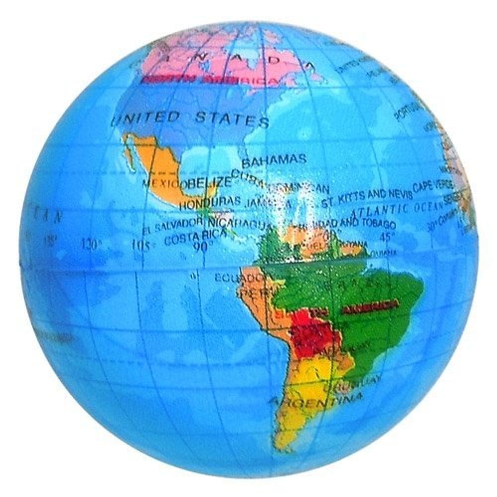 Espuma azul tensão Ball ALPI International Globe Squeeze de 7,6 cm