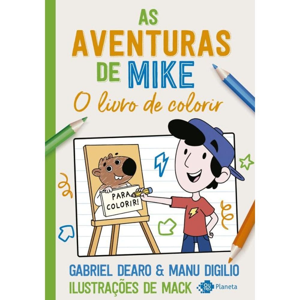 As aventuras de Mike - o livro de colorir