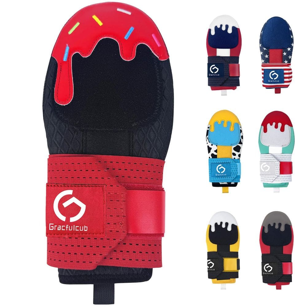 Luva deslizante Gracfulcub, luva deslizante de beisebol, protetor de softball