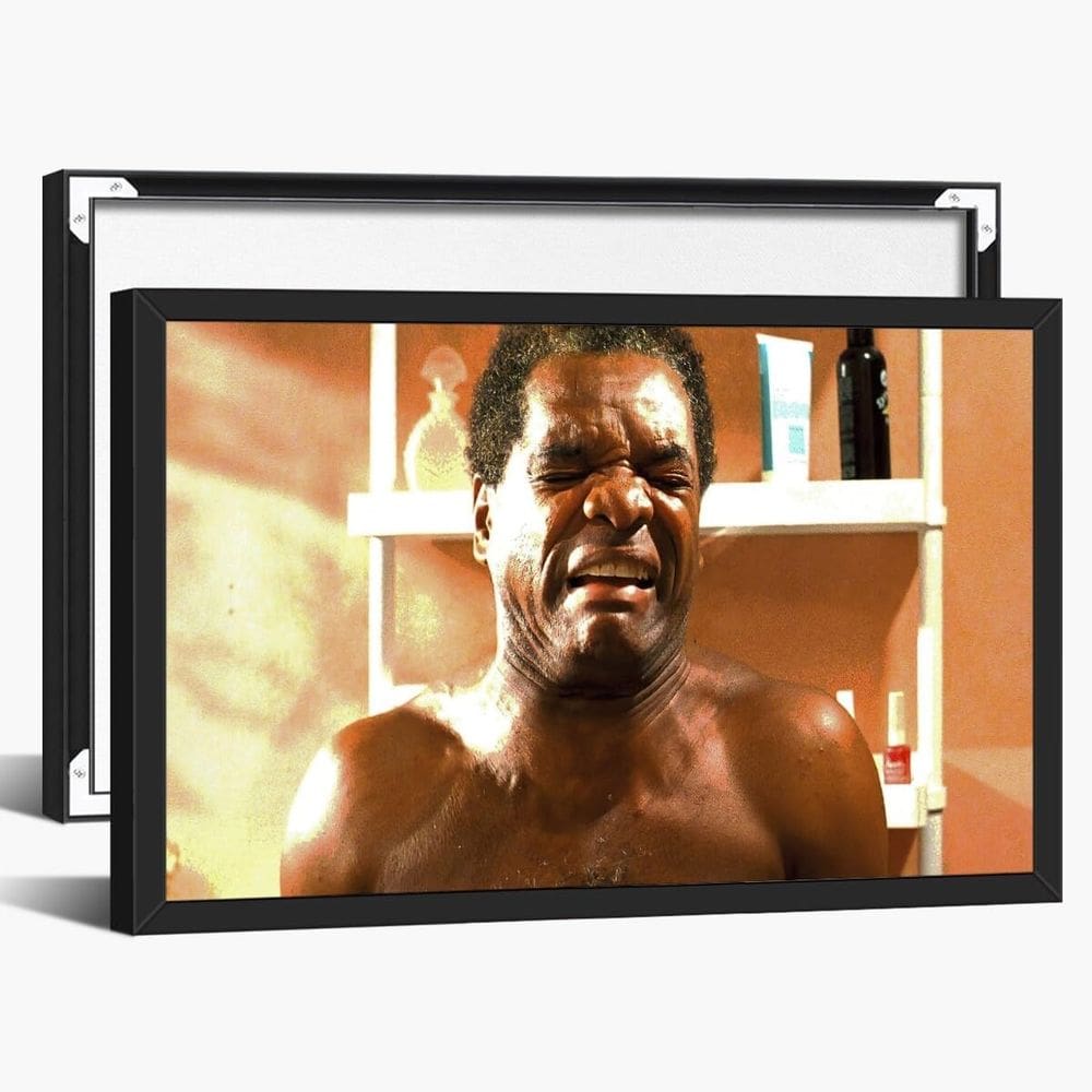 Pôster de arte de parede de banheiro Funny Movie 90s Retro Film 40x60cm