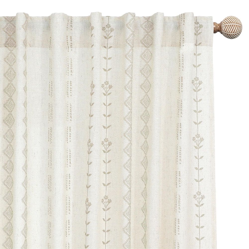Cortinas Lino Rosa 108 pol/270 cm, extra longas, semi transparentes, 2 painéis