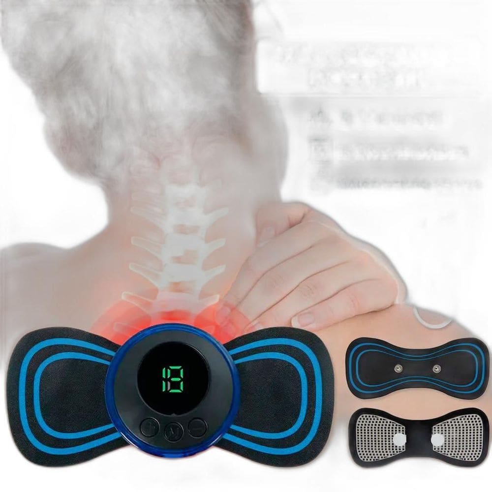 Massageador Elétrico Corporal Muscular Profissional Usb