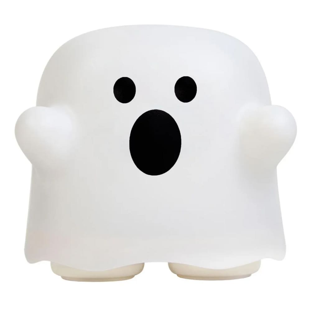 Luminária De Mesa Fantasma Abajur Decoração Halloween Recarregável
