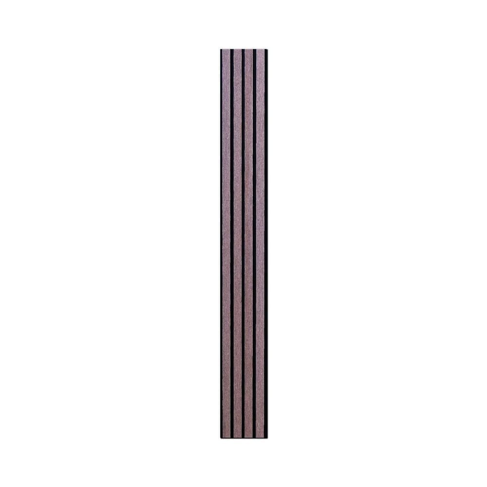 Painel Ripado Externo de Madeira Ecológica 290cm X 21,90cm Cada Barra Equivale a 0,63m² Mogno