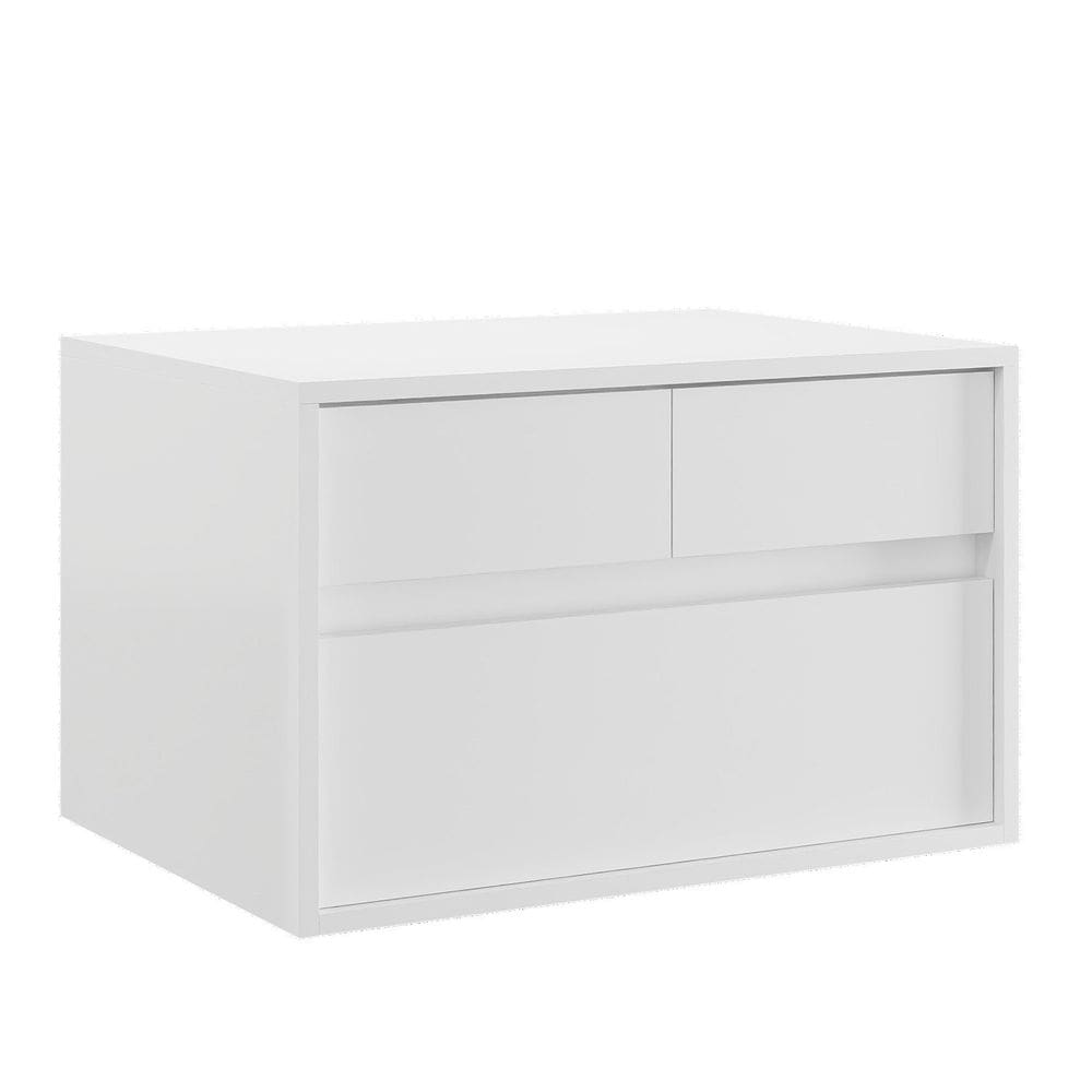 Armário Toucador 60cm Alto Padrão Genebra Branco