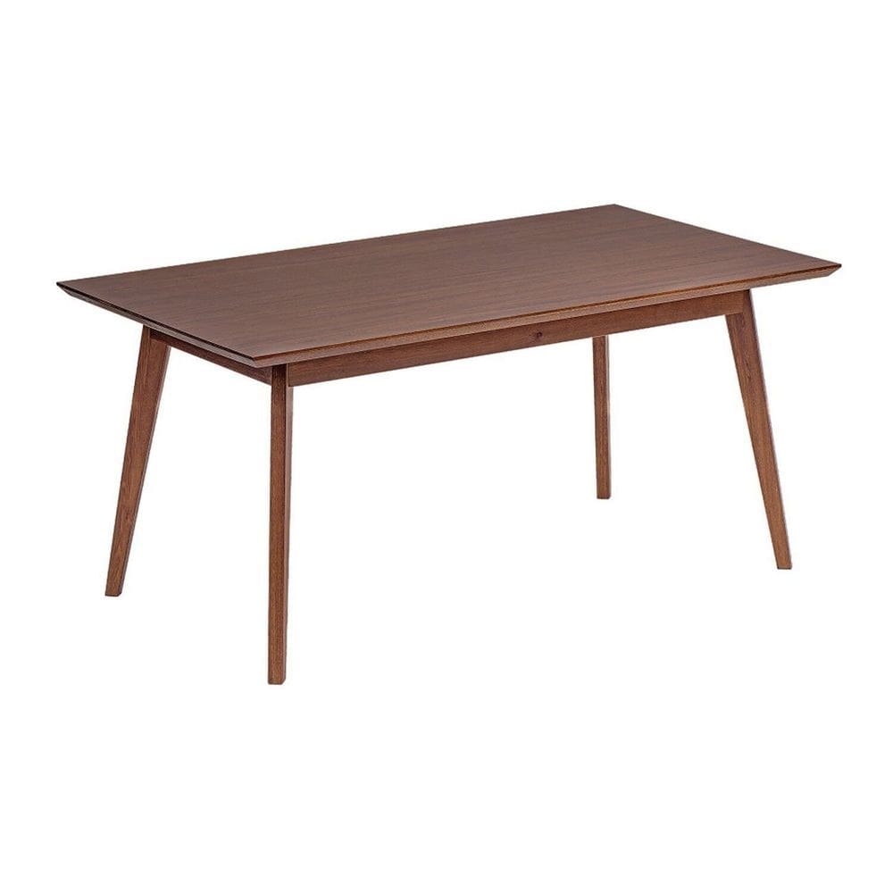 Mesa de Jantar Retangular 160cm X 75cm Ecograndis Vertice Nozes