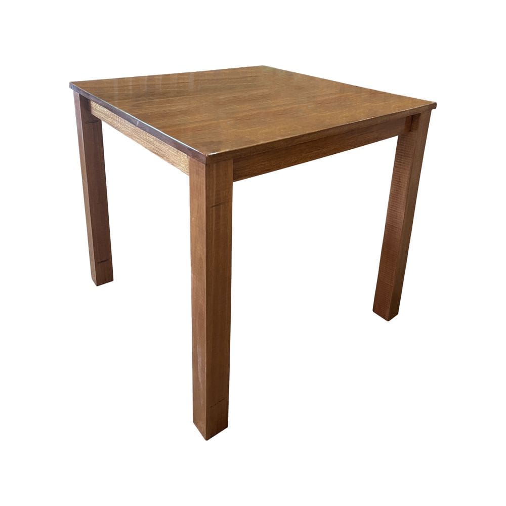 Mesa de Jantar em Madeira Maciça Gourmet Roma 90x90cm Malbec