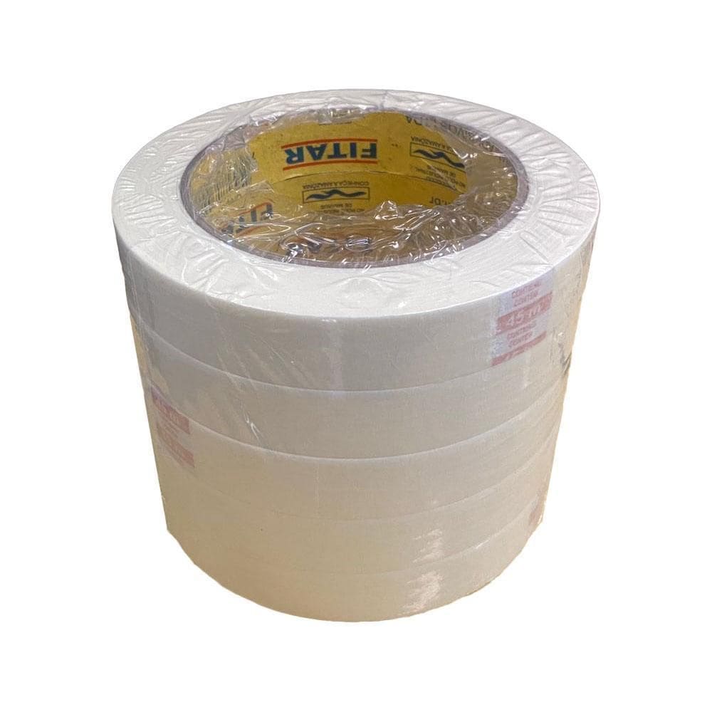 Fita Crepe 18X45M Pacote Com 5 Unidades Fitar