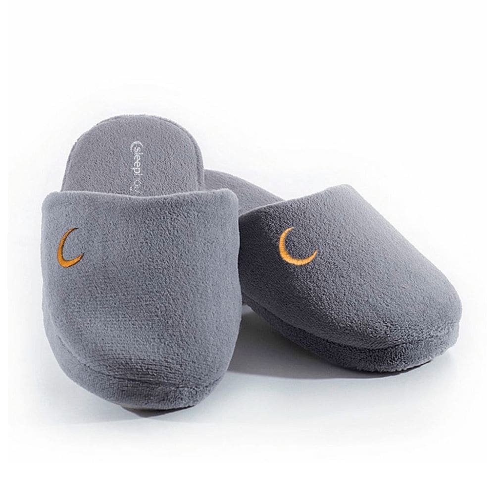 Pantufas Luxo Cinza Sleep Complements