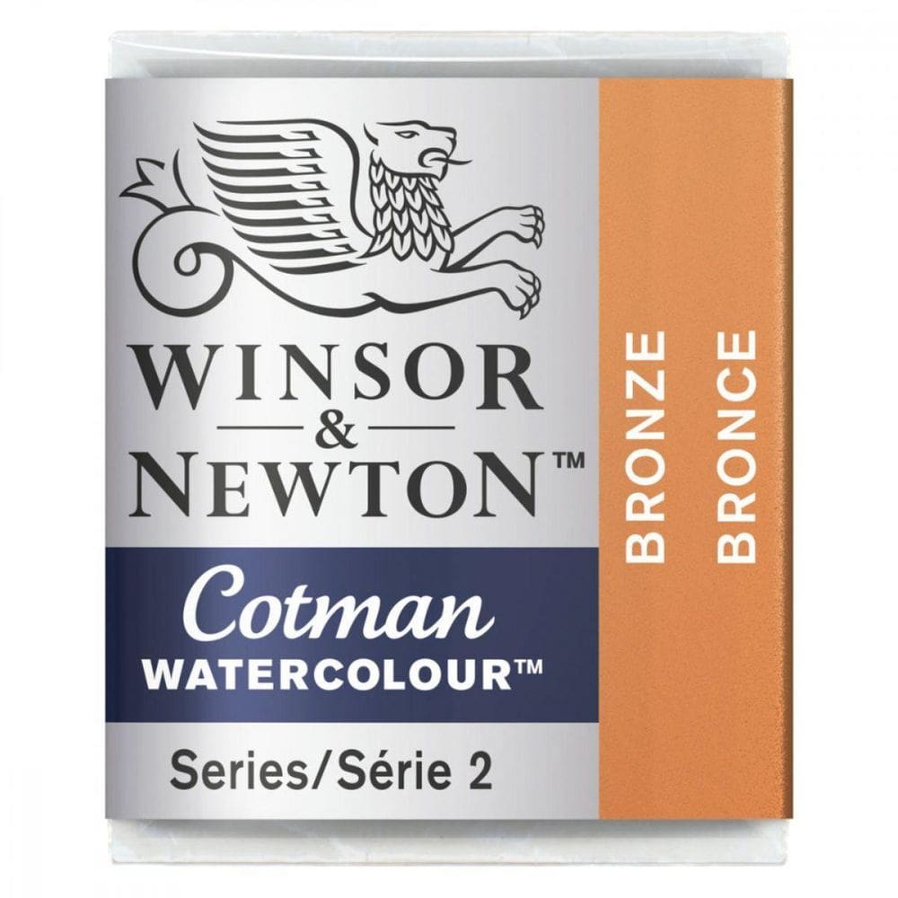 Aquarela Cotman W&N Pastilha Metalica 058 Bronze