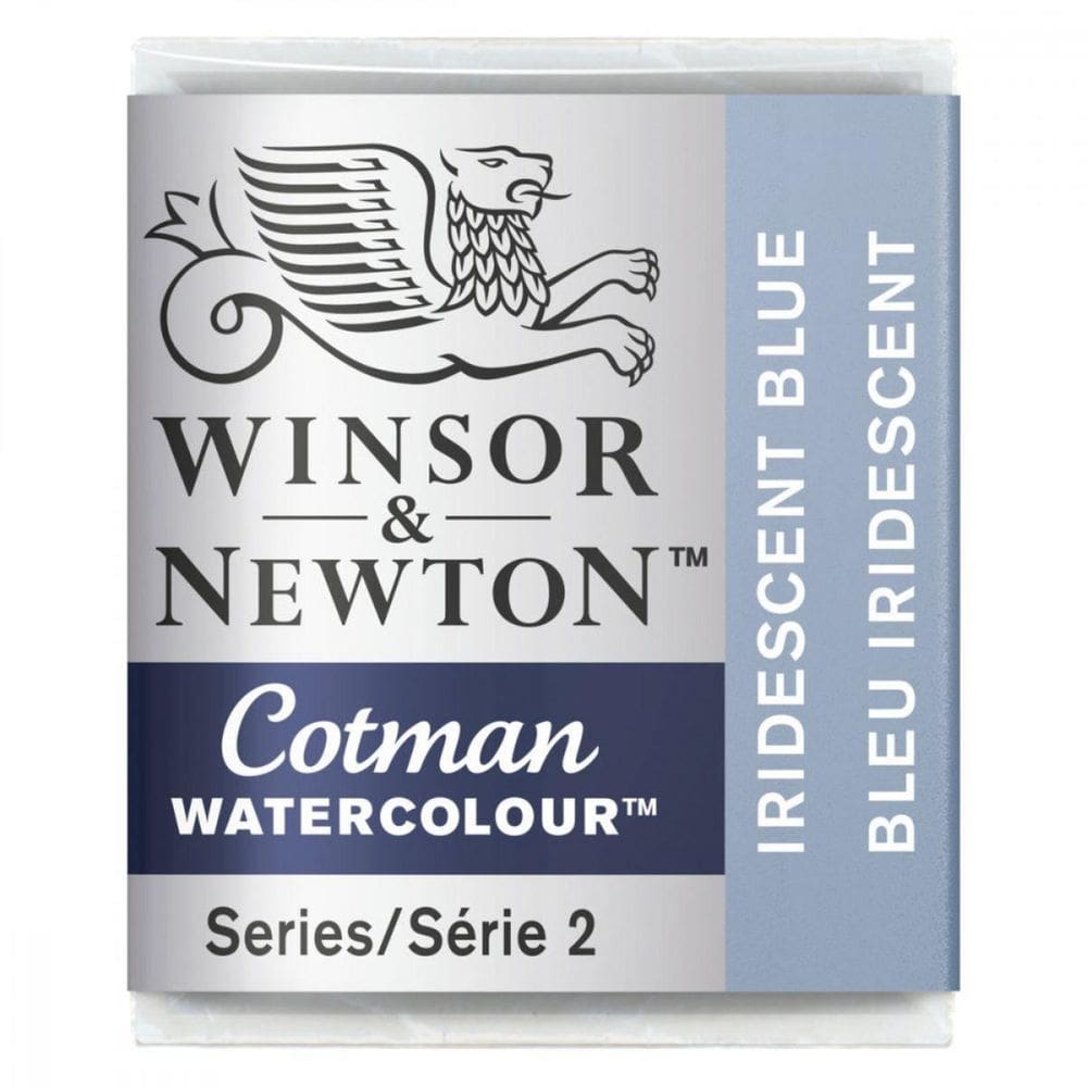Aquarela Cotman W&N Pastilha Iridescent 472 Blue