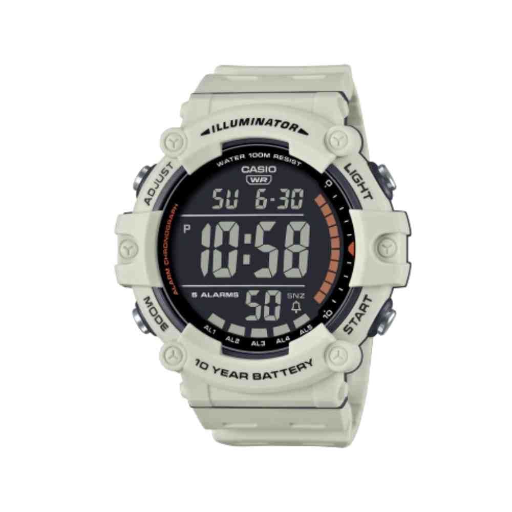 Relógio Casio Off-White Masculino AE-1500WH-8B2VDF-SC